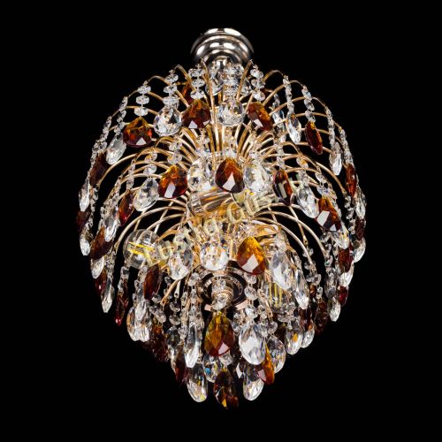 Люстра Хрустальные брызги с подвесом журавлик чайная в Кирове Гусь Хрустальный