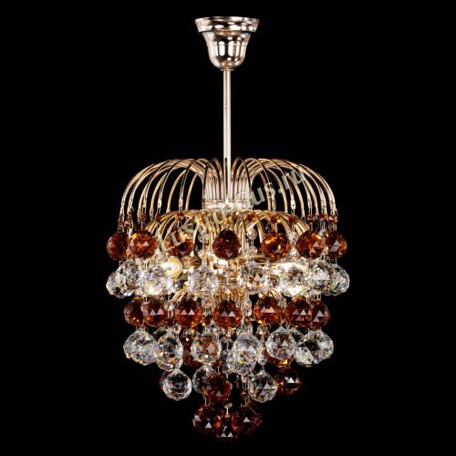 Люстра Хрустальные брызги шар 40 мм чайная в Кирове Гусь Хрустальный