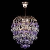 Люстра Хрустальные брызги шар 40 мм фиолетовая в Кирове