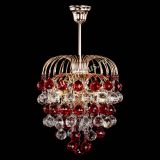 Люстра Хрустальные брызги шар 40 мм красная в Кирове