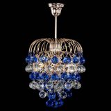 Люстра Хрустальные брызги шар 40 мм синяя в Кирове