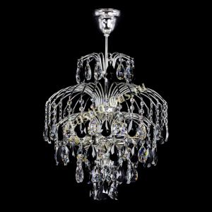 Люстра Хрустальные брызги Журавлик черный в Кирове отзыв и фото покупателя