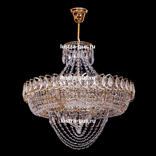 Люстра Кольцо водоворот подвесная в Кирове Гусь Хрустальный