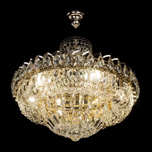 Люстра Кольцо Классика Пластинка с подвесом в Кирове Гусь Хрустальный