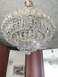 Люстра Кольцо Классика Пластинка с подвесом в Кирове отзыв и фото покупателя