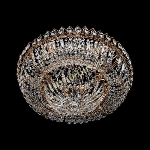 Люстра Кольцо Классика Пластинка с подвесом в Кирове Гусь Хрустальный