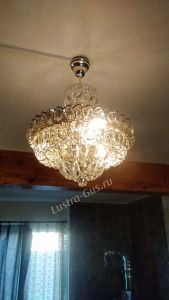 Люстра Кольцо Классика Пластинка с подвесом в Кирове отзыв и фото покупателя