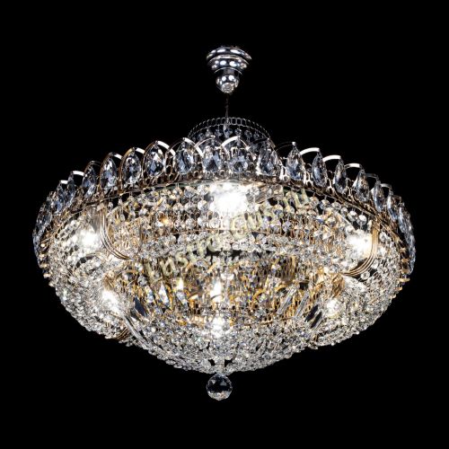 Люстра Кольцо Классика с подвесом в Кирове Гусь Хрустальный