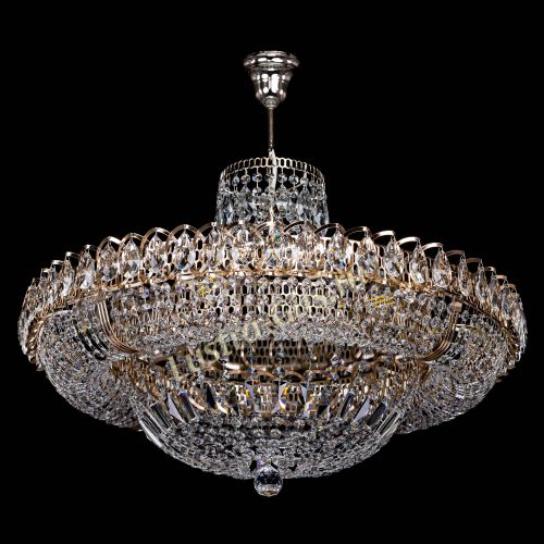 Люстра Кольцо Классика 6 ламп с подвесом в Кирове Гусь Хрустальный