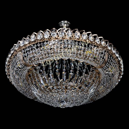 Люстра Кольцо Классика 6 ламп с подвесом в Кирове Гусь Хрустальный