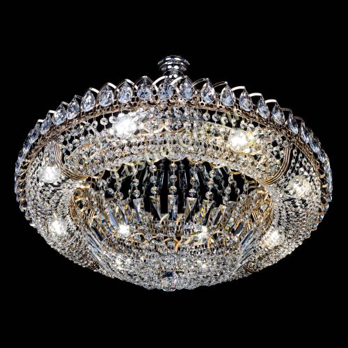 Люстра Кольцо Классика 6 ламп с подвесом в Кирове Гусь Хрустальный