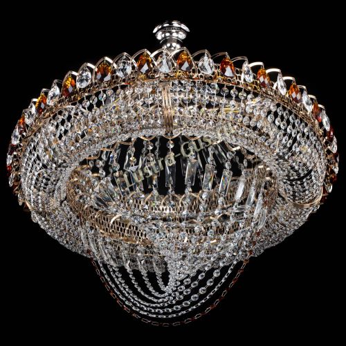 Люстра Кольцо Классика Веер №8 чайная в Кирове Гусь Хрустальный