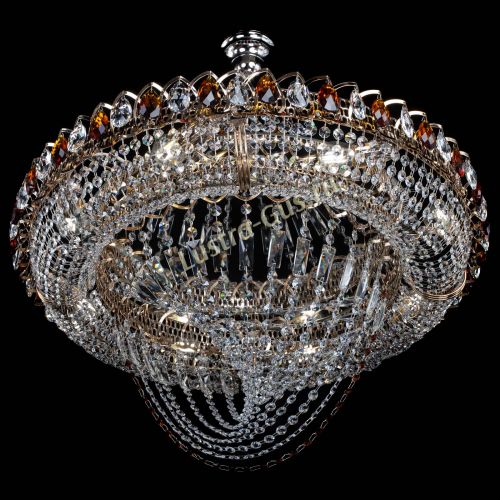 Люстра Кольцо Классика Веер №8 чайная в Кирове Гусь Хрустальный