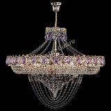 Люстра Кольцо Классика Веер №8 фиолетовая в Кирове