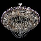 Люстра Кольцо Классика Веер №8 фиолетовая в Кирове