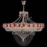 Люстра Кольцо Классика Веер №8 красная в Кирове