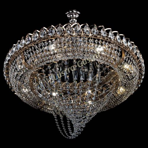 Люстра Кольцо Классика Веер №8 в Кирове Гусь Хрустальный