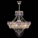 Люстра Кольцо Классика Веер фиолетовая в Кирове