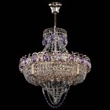 Люстра Кольцо Классика Веер фиолетовая в Кирове