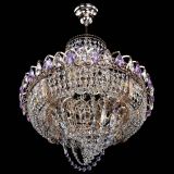 Люстра Кольцо Классика Веер фиолетовая в Кирове