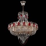 Люстра Кольцо Классика Веер красная в Кирове