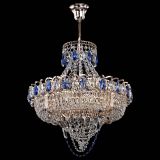 Люстра Кольцо Классика Веер синяя в Кирове