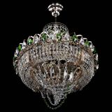 Люстра Кольцо Классика Веер зеленая в Кирове