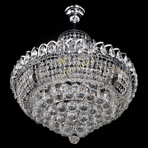 Люстра Кольцо Пирамида шар 40 подвесная в Кирове Гусь Хрустальный