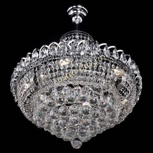 Люстра Кольцо Пирамида шар 40 подвесная в Кирове Гусь Хрустальный