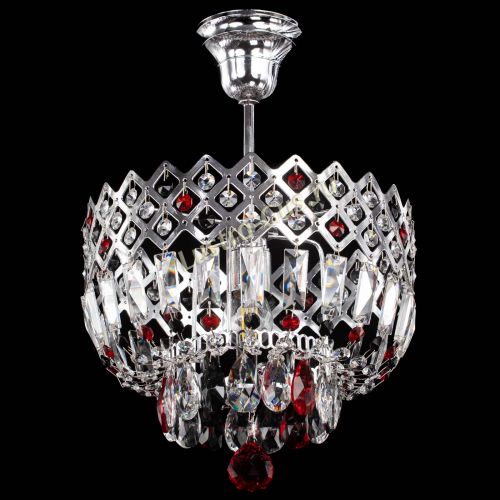 Люстра Корона №1 пластинка разноцветная в Кирове Гусь Хрустальный