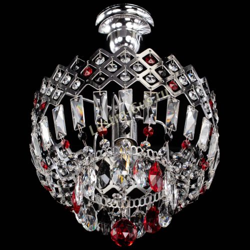 Люстра Корона №1 пластинка разноцветная в Кирове Гусь Хрустальный