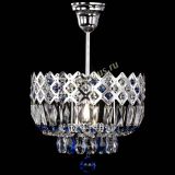 Люстра Корона №1 пластинка синяя в Кирове