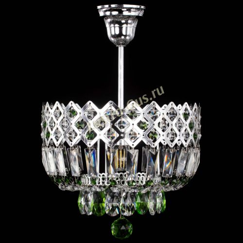 Люстра Корона №1 пластинка зеленая в Кирове Гусь Хрустальный