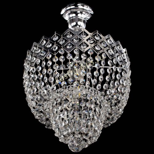 Люстра Корона №2 с подвесом в Кирове Гусь Хрустальный