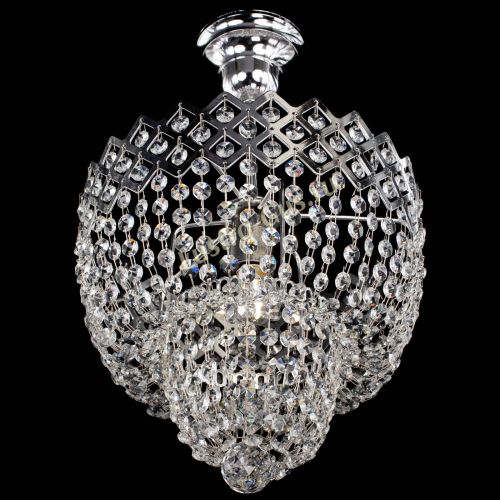 Люстра Корона №2 с подвесом в Кирове Гусь Хрустальный