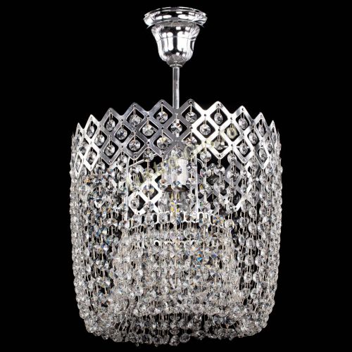 Люстра Корона №3 с подвесом в Кирове Гусь Хрустальный