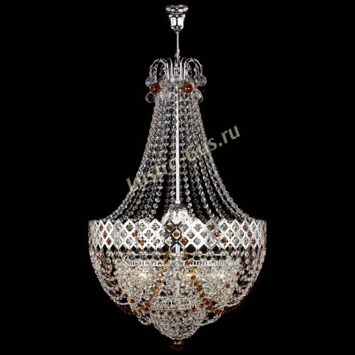 Люстра Корона №5 с подвесом Чайная в Кирове Гусь Хрустальный