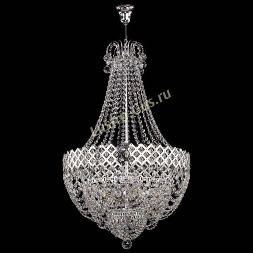 Люстра Корона №5 с подвесом в Кирове Гусь Хрустальный