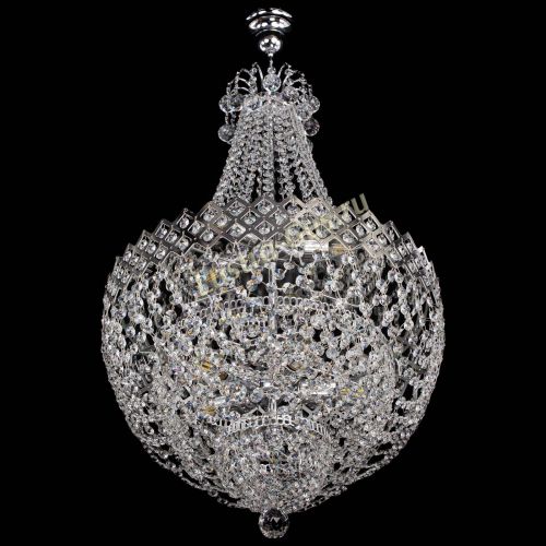 Люстра Корона №5 с подвесом в Кирове Гусь Хрустальный