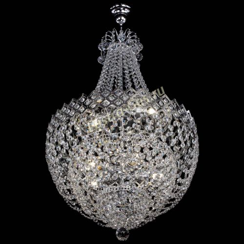 Люстра Корона №5 с подвесом в Кирове Гусь Хрустальный