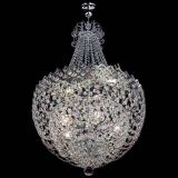 Люстра Корона №5 с подвесом Розовая в Кирове