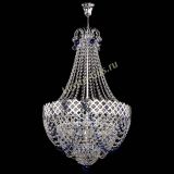 Люстра Корона №5 с подвесом Синяя в Кирове