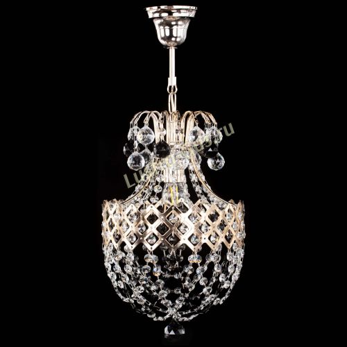 Люстра Корона №6 черная в Кирове Гусь Хрустальный