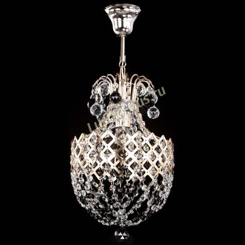 Люстра Корона №6 черная в Кирове Гусь Хрустальный