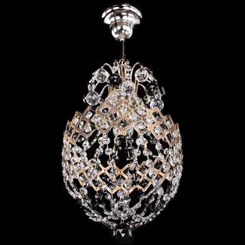 Люстра Корона №6 черная в Кирове Гусь Хрустальный