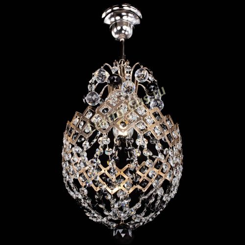 Люстра Корона №6 черная в Кирове Гусь Хрустальный