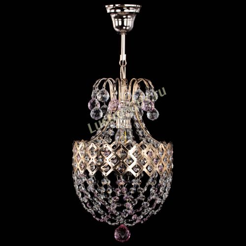 Люстра Корона №6 красная в Кирове Гусь Хрустальный