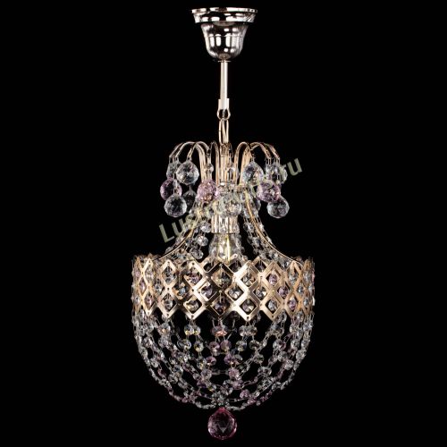 Люстра Корона №6 красная в Кирове Гусь Хрустальный