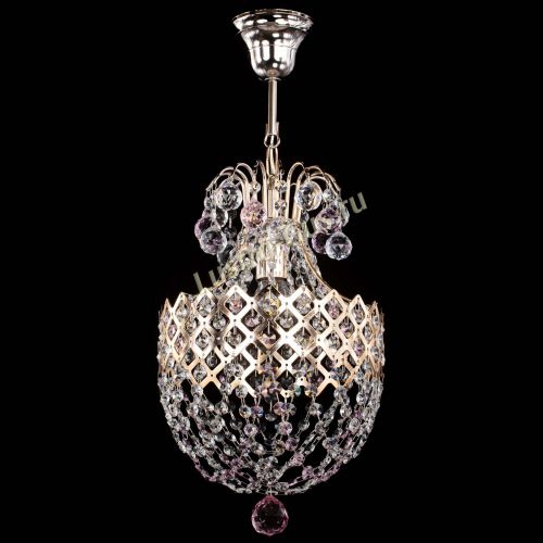 Люстра Корона №6 красная в Кирове Гусь Хрустальный