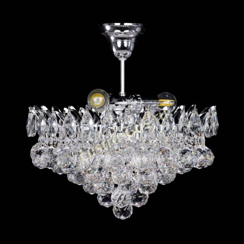 Люстра Корона Капель шар 3 лампы в Кирове Гусь Хрустальный